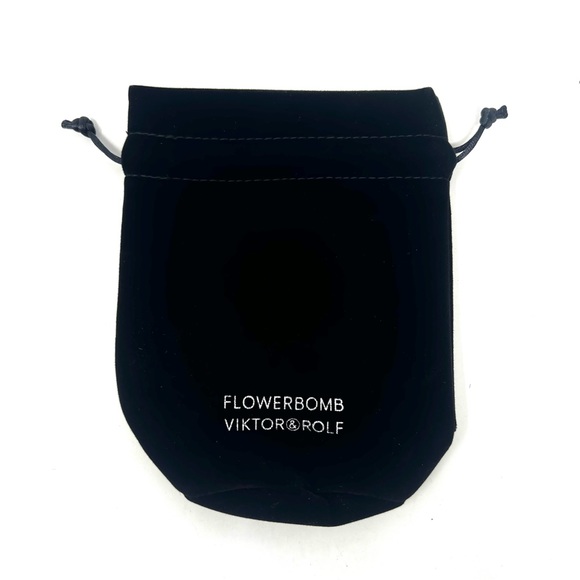 Viktor & Rolf Flowerbomb Suedette Carrying Bag Polyester Bag Only NEW NO Bottle. - Picture 1 of 4